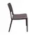 Стул коричневый Verona 82x62x47 см