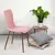 Стул SCARGILL PINK OAK LEG 44x54x87 см