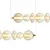 Подвес Milagro ML0349 DAPHNE LED 40W 3000K янтарь