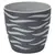 პლასტმასის ქოთანი ყვავილებისთვის FORM PLASTIC Sahara Duo 4400-014+040W Ø14 ანტრაციტი + ნაცრისფერი ჩა