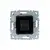 როზეტი IEK BRITE HDMI РHDMI-0-БрЧ შავი