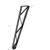 Table leg REI 2-904.710.18P black 710 mm