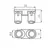 სანათი სპოტი Kanlux LAURIN EL-2I B 29123 GU10 2x MAX 35W
