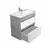 აბაზანის ტუმბო ხელსაბნით Polo Loft 80-U grey/white Cosmo 80 სმ