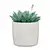 Горшок керамический цветочный Scheurich 900/18 Perla 18x16.2 см