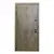 Дверь металлическая внешнее открывание Steelline S-266 950х2200mm L MDF12 mm камень темно серый