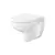 Wall-hung toilet with lid Cersanit B468 white