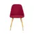 Стул FELICIO CORDUROY RED 50x61x88 см