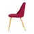 Стул FELICIO CORDUROY RED 50x61x88 см
