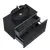 აბაზანის ავეჯი  დასკიდი  Elita GLAM 90 Black Matt