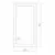 Зеркало Silver Mirrors Beli Glianec ,500x950 мм