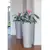 პლასტმასის ქოთანი ყვავილებისთვის FORM PLASTIC Sahara Dunes Slim raund 2790-055 Ø35 ღია ნაცრისფერი
