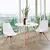 Dining table Chad A 80x75 cm white