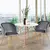 Dining table Chad A 80x75 cm white