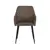 Стул LAMO CRAZY HORSE LEATHER GREY UK SY BROWN 58x55x85 см