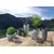 ქოთანი პლასტმასის, ეზოს Scheurich 253/58 WA.GLOBE JARD. SCHWARZ GRANIT