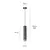 Hanger EMIBIG Kibo 1 GU10 1x MAX 30W black chrome