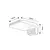 სანათი კედლის Rabalux Lasset 4.4W 4000K 200Lm IP54 77078 Solar სენსორი შავი