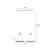 Hanger EMIBIG Ibor 2 E27 2x MAX 60W white
