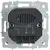 Switch card IEK BRITE 30A VS10-1-8-BrCh black