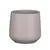 Ceramic pot Amber pot round taupe matt - h15,5xd17cm