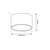Downlight Milagro ML1200 Cyklop Ø82 1 Gx53 black