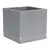 Plastic flower pot Scheurich 240/30 C-CUBE STONY GREY