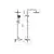 საშხაპე სისტემა Rubineta Olo BK Ultra-10 SW DV3/4 BK 625123