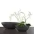 Ceramic pot for orchids Scheurich 430/30 ANTHRAZIT