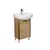 აბაზანის ტუმბო ხელსაბნით Dacota Craft 50 wood Solo 50 სმ