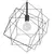 Hanger Eglo STRAITON 1 E27 1x MAX 60W black 43359