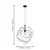 Hanger Eglo STRAITON 1 E27 1x MAX 60W black 43359