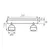 სპოტი Kanlux 33675 EL-2I B GALOBA 2 GU10