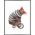 Картина в рамке Styler AB164 BEAR 50X70