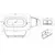 ხელოვნური ქვის აბაზანა Vayer SCORPIUS WHITE 168,5x82 სმ