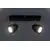 სპოტი Rabalux Perico 2 GU10 h150 L260 შავი