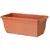 პლასტმასის ქოთანი ყვავილებისთვის FORM PLASTIC 0385-010 Box Gala 60 ტერაკოტა