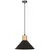 Pendant EMIBIG Rowen 1 E27 1x MAX 60W black