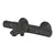 Bath mixer with thermostat Grohe 345982430 THM Black Matt