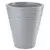Plastic flower pot FORM PLASTIC Sahara Dunes round 2722-055 Ø40 light grey
