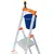 Stepladder Krause Solidy 126238 105/305 cm