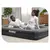 Inflatable mattress dark gray Bestway 203x152x36 cm