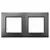Frame Ospel Aria R-2U/70 2 sectional gray matt