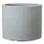 Plastic pot Scheurich 130/50 Stony Gray 41x50 cm