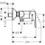 Shower faucet Hansgrohe Ecos 14086000