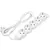 Extension cable VIRONE 5 3m 3 1.5mm² Schuko white