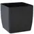 Горшок пластиковый Aleana Kvadro 16x16x15,5 см гранит
