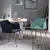 Стул aldridge terry fabric dark green uk green 53x54x75 см