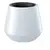 Plastic flower pot Prosperplast DBHET400-S449 white 32 l