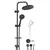 Душевая система Valtemo Grando Jet Black VS-2269